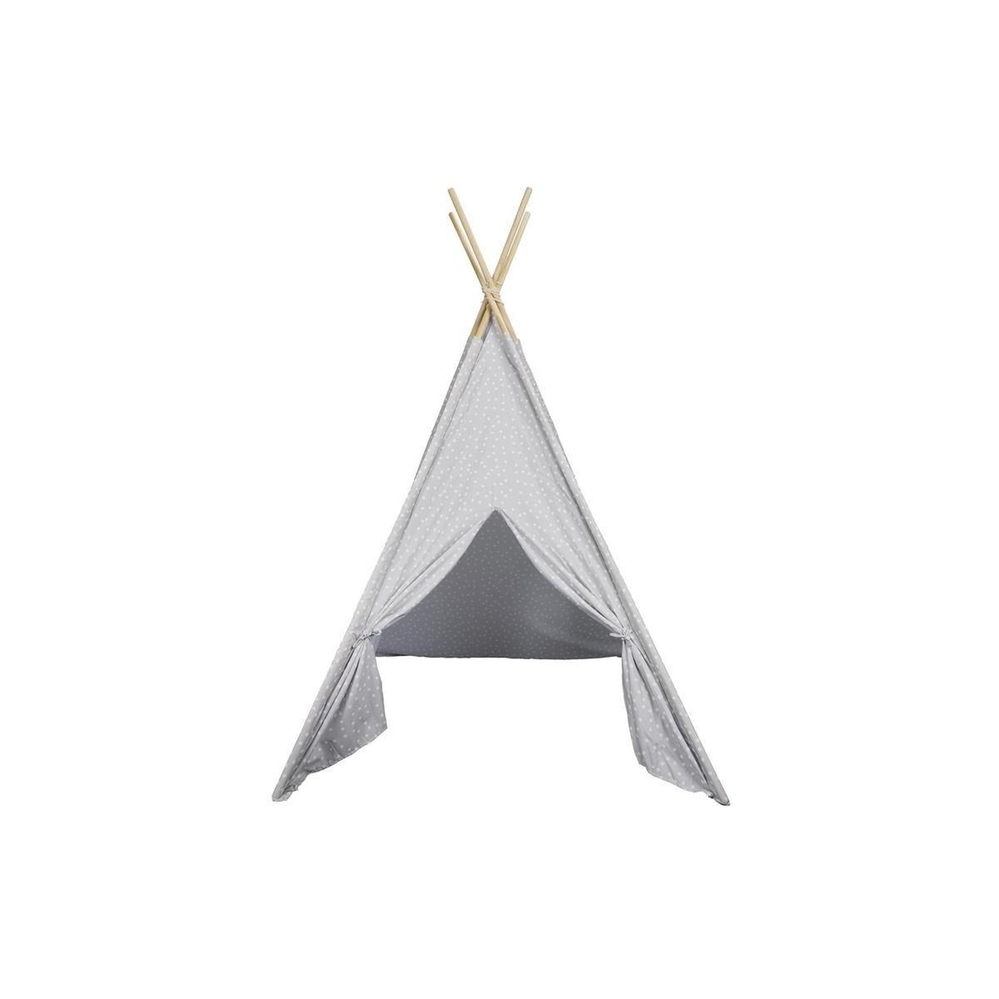 HOME DECO KIDS Tipi Enfant Déco  Rêves  160cm Gris