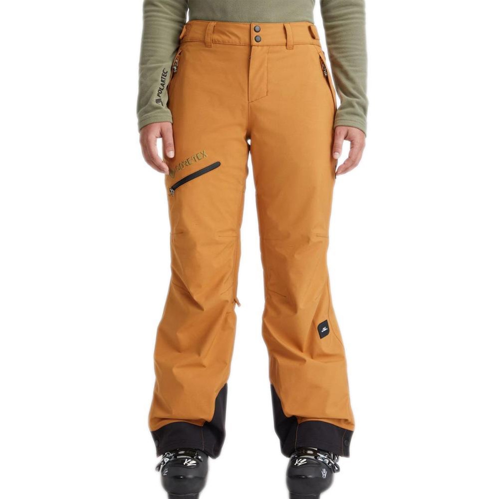 Voir la diapositive 1 : O'NEILL Pantalon de ski moutarde femme o'neill gtx