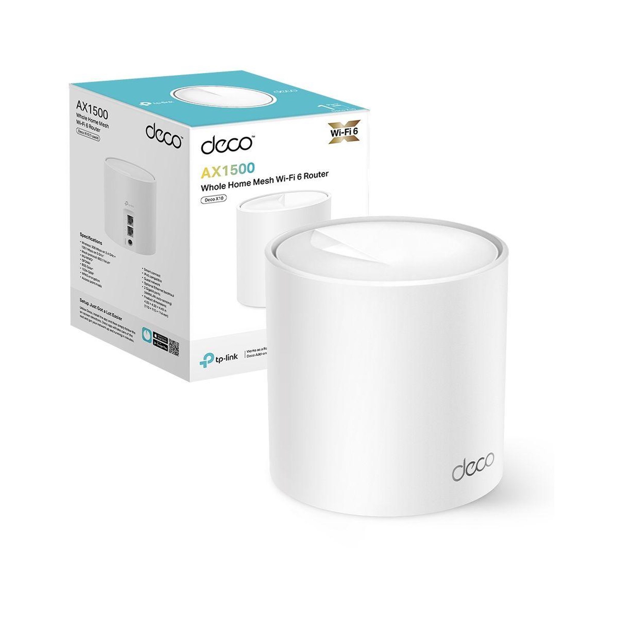 Voir la diapositive 4 : TP-LINK Routeur wifi deco x10(3-pack) mesh wifi 6