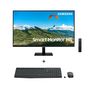 Voir la diapositive 1 : SAMSUNG Ecran PC LS27AM500NRXEN Noir + Clavier et souris sans fil LOGITECH MK235 