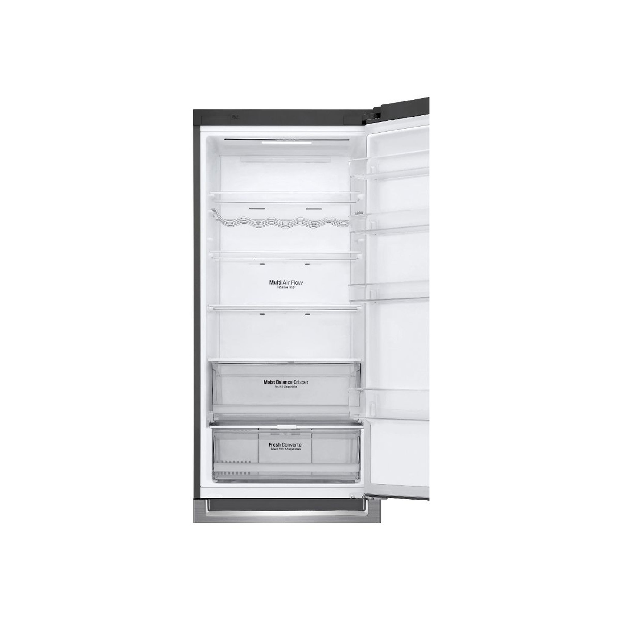 Voir la diapositive 2 : LG Réfrigérateur combiné GBB62PZFFN