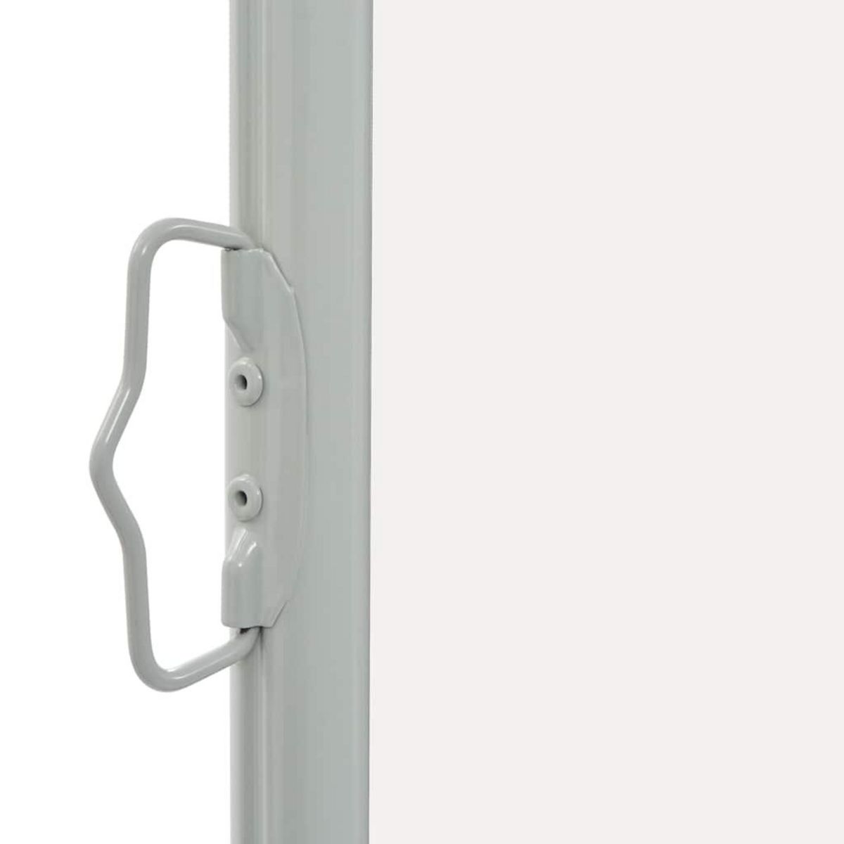VIDAXL Auvent lateral retractable de patio 60x300 cm Creme