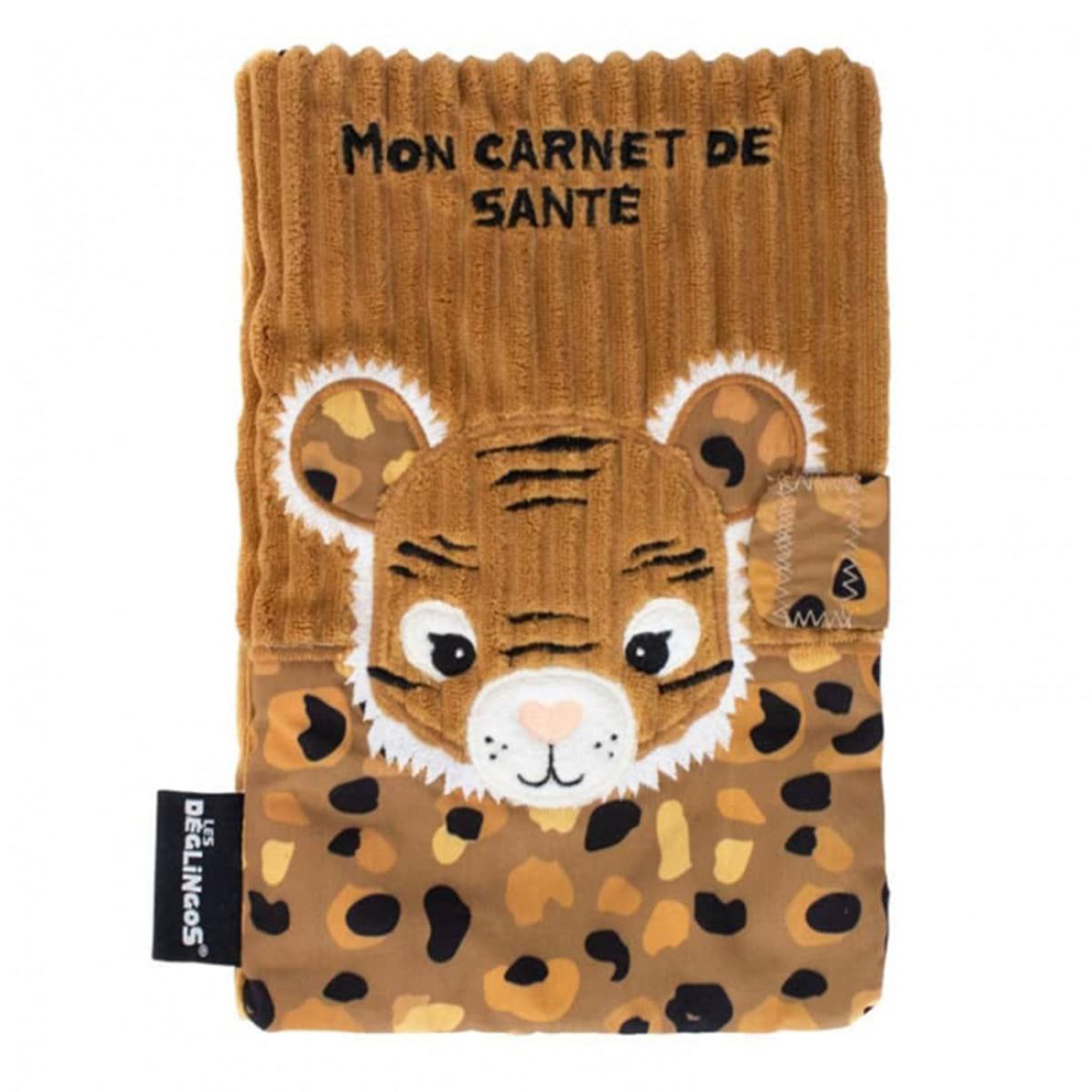 LES DEGLINGOS Protège Carnet de Santé Déglingos Speculos Le Tigre - Cadeau de Naissance Idéal