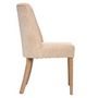 Voir la diapositive 2 : ATMOSPHERA Lot de 2 Chaises Design  Livia  89cm Beige Lin