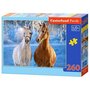 Castorland Puzzle 260 pièces : Les chevaux d'hiver