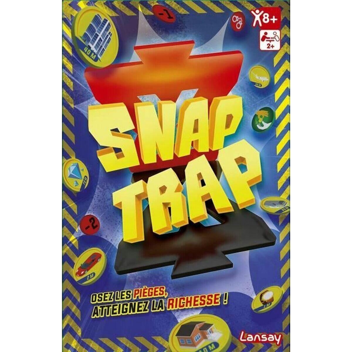 LANSAY Jeu de société Lansay Snap Trap multicolore