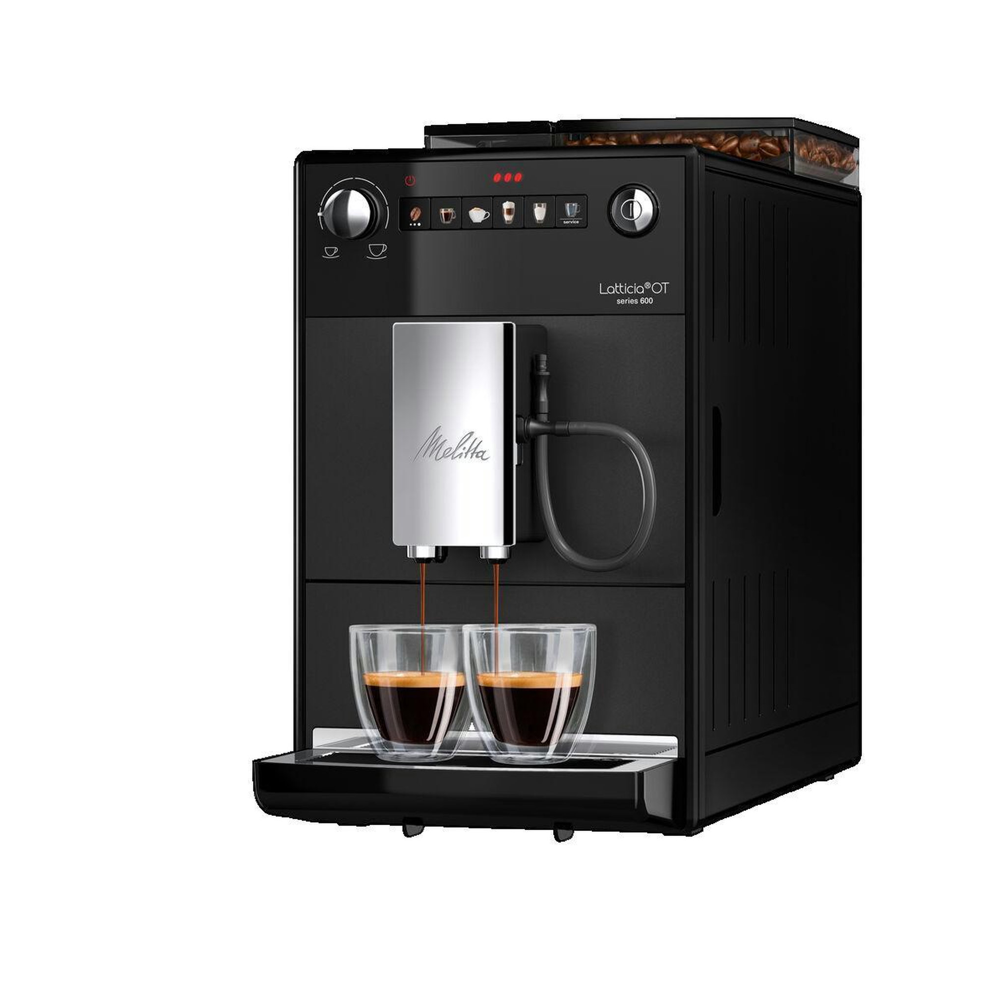 Voir la diapositive 2 : Melitta Machine à expresso Melitta Latticia F300-103