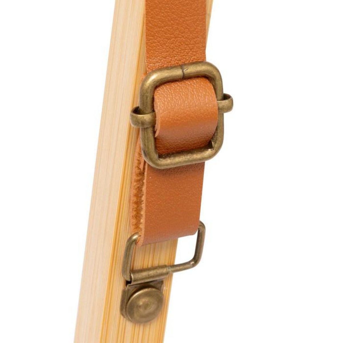 FIVE Miroir Mural à Suspendre  Bambou  45cm Naturel