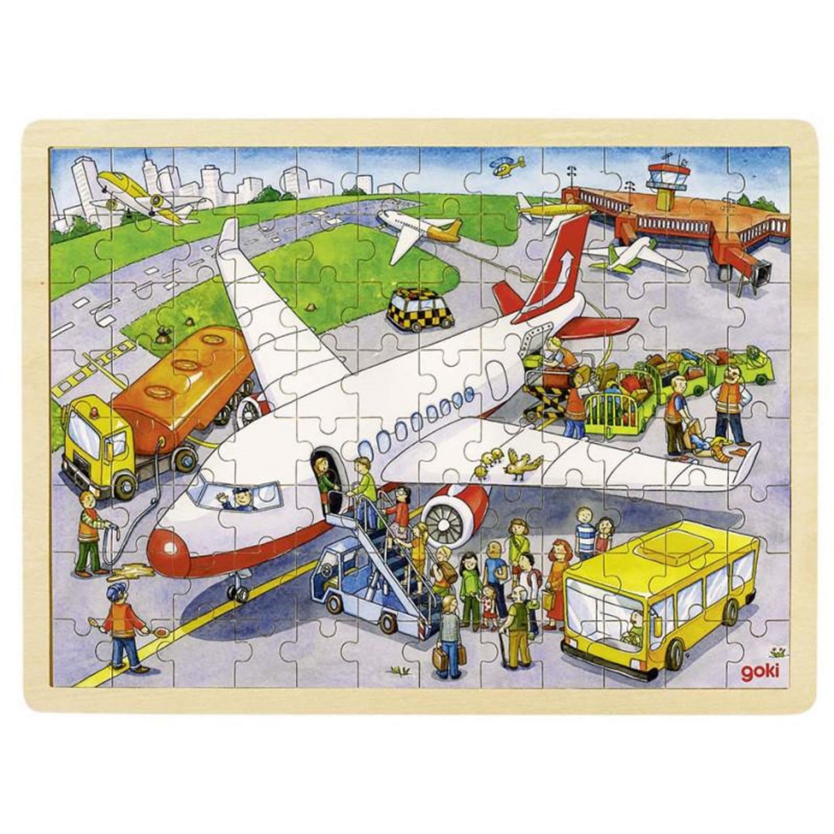 Goki GOKI Puzzle A l'aéroport