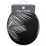 Voir la diapositive 2 : Paris Prix Abattant WC Imprimé  Orbella  47cm Noir & Argent