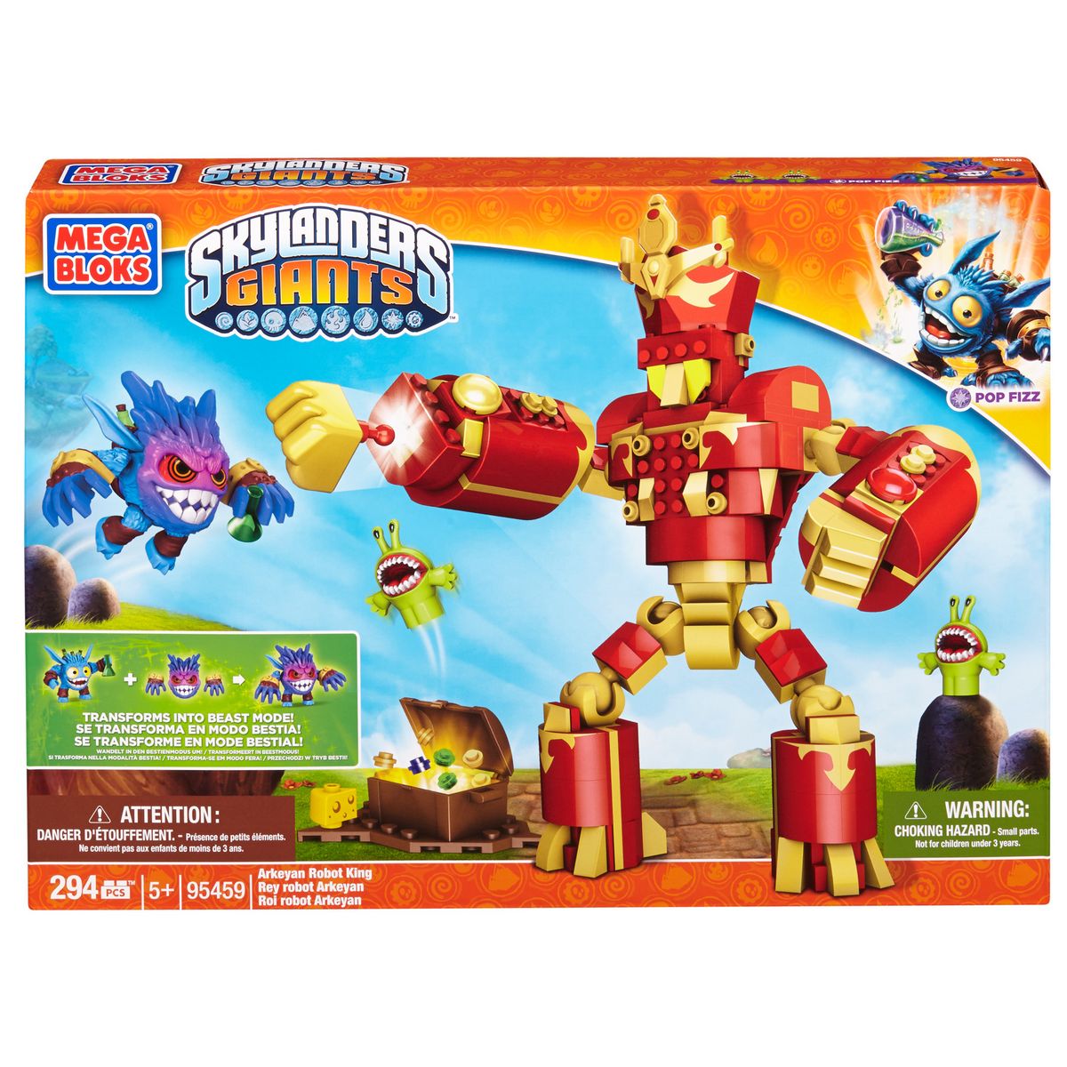 MEGABLOKS Skylanders robot Arkeyan