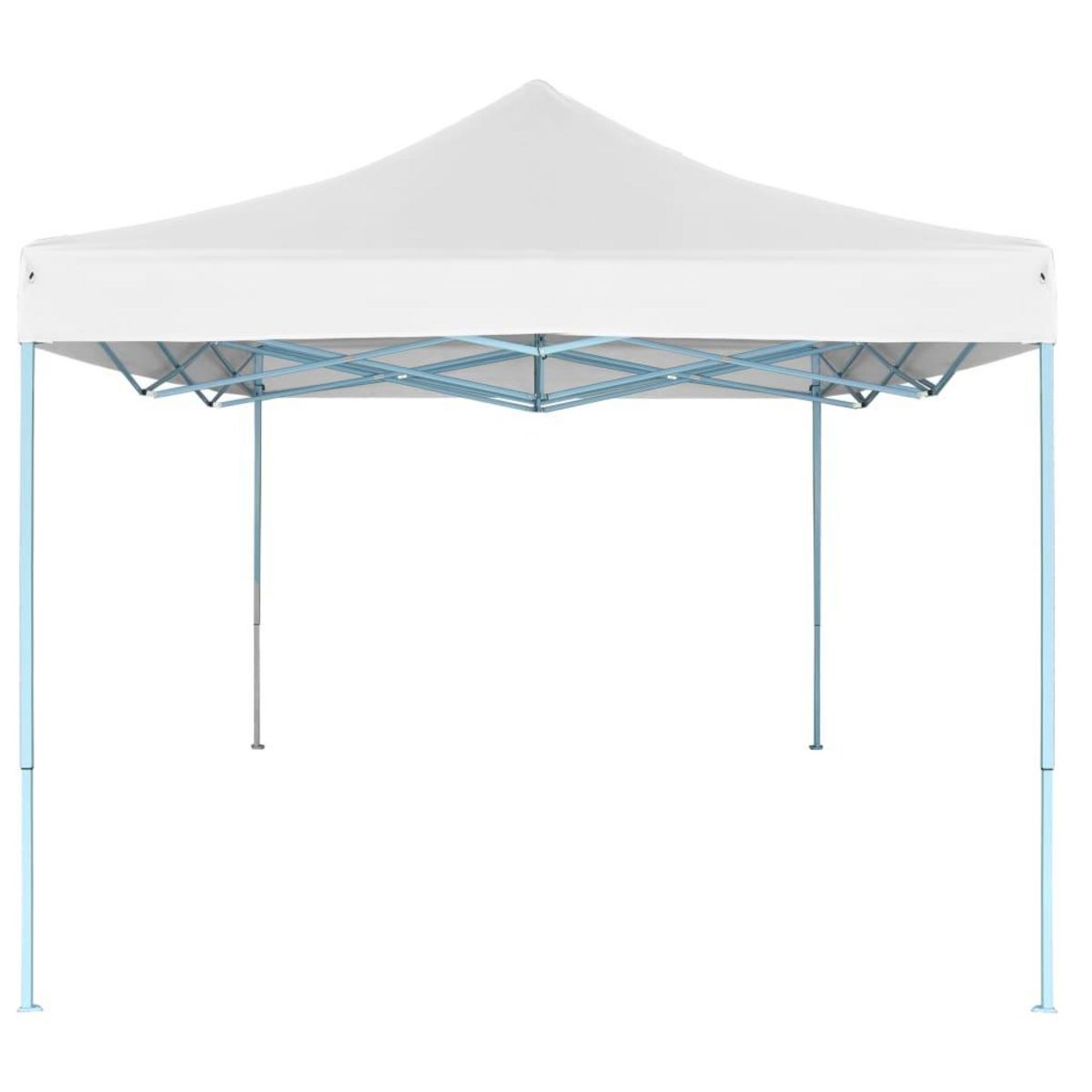 VIDAXL Tente de reception pliable professionnelle 3x4 m Acier Blanc