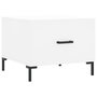 Voir la diapositive 5 : VIDAXL Tables basses 2 pcs blanc 50x50x40 cm bois d'ingenierie