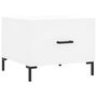 Voir la diapositive 5 : VIDAXL Tables basses 2 pcs blanc 50x50x40 cm bois d'ingenierie