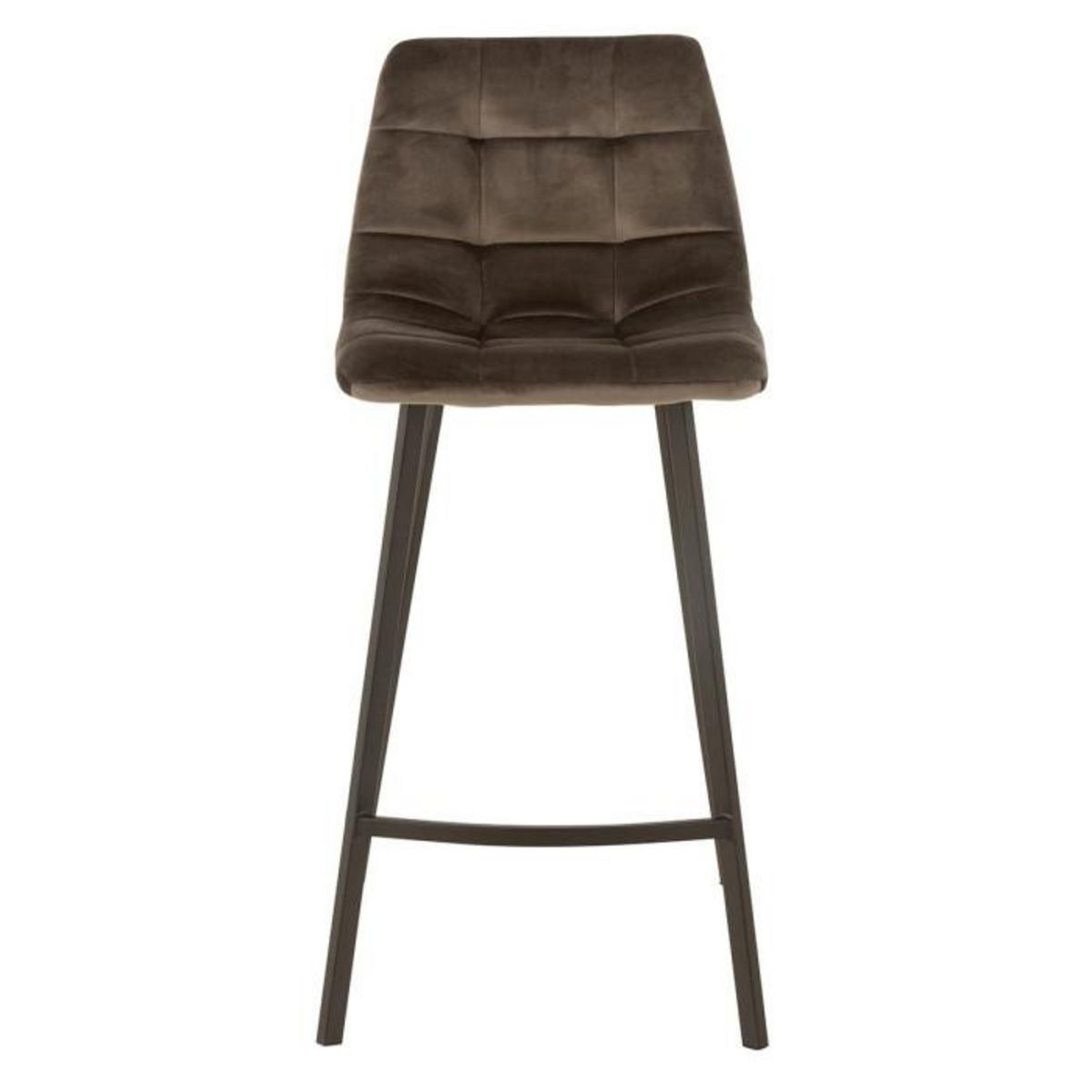 Paris Prix Chaise de Bar Design  Olivier  95cm Gris Foncé