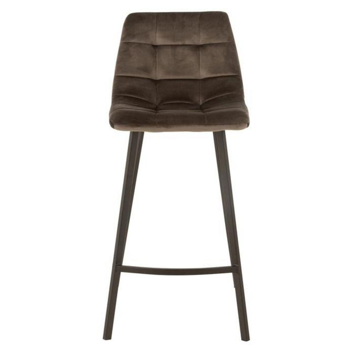 Paris Prix Chaise de Bar Design  Olivier  95cm Gris Foncé