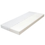 VIDAXL Matelas 80x200 cm 7 zones Mousse PU 10 cm H2 H3