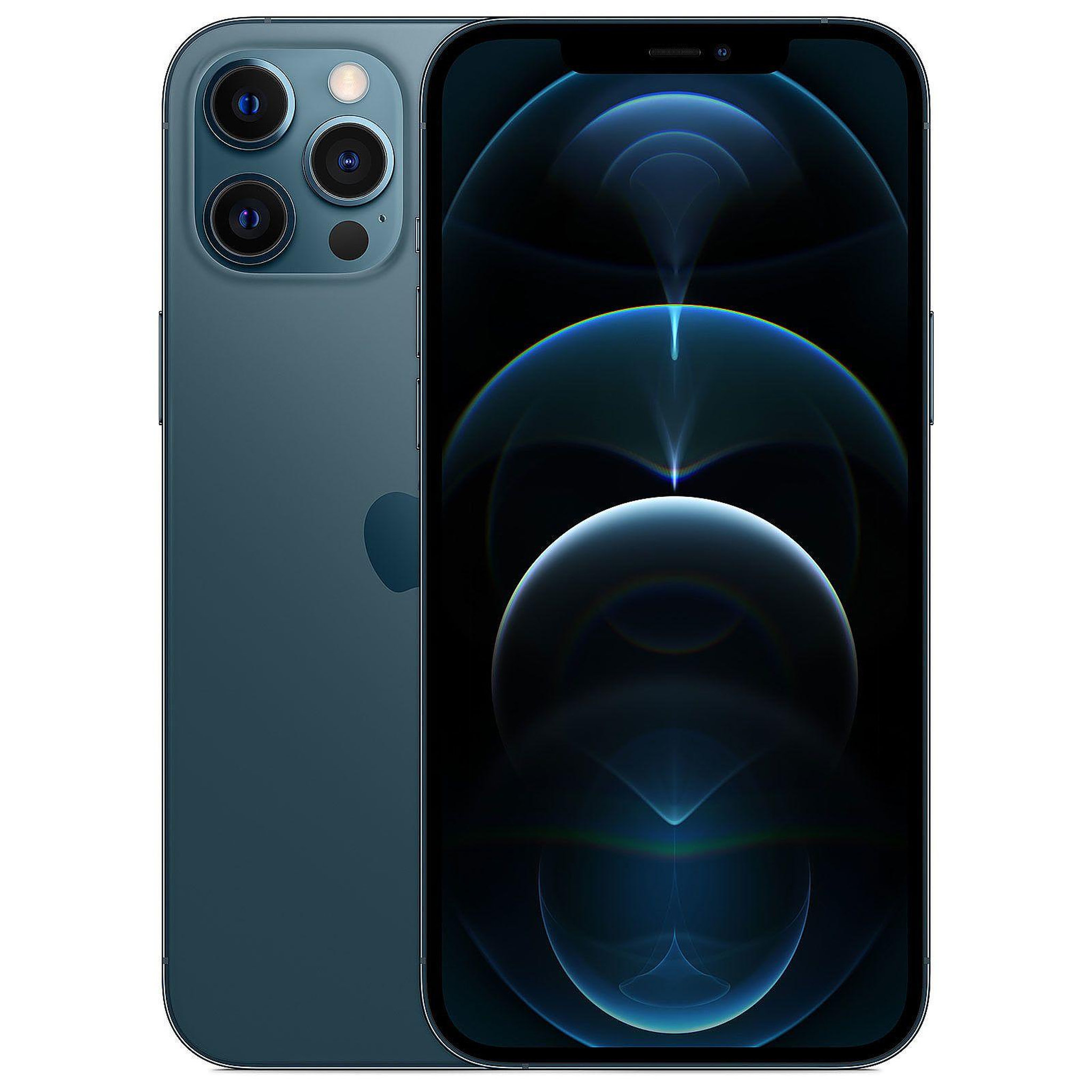 Voir la diapositive 1 : APPLE iPhone 12 Pro Max Reconditionné 256 Go - Grade A+ - Bleu