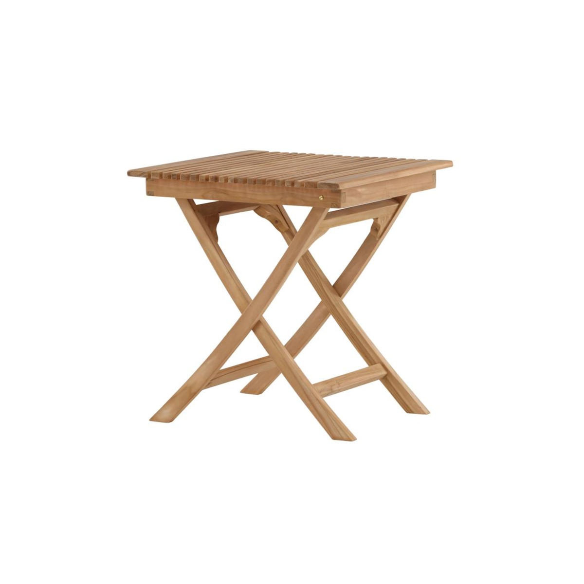 Paris Prix Table de Jardin en Teck  Ghana  75cm Naturel
