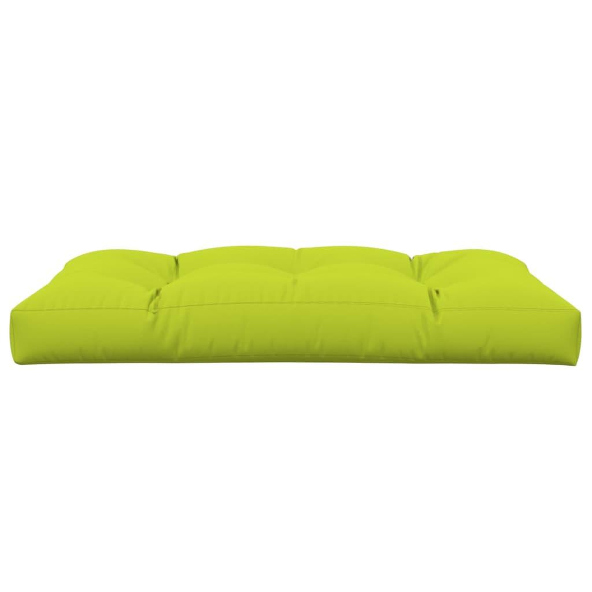 Voir la diapositive 5 : VIDAXL Coussin de palette vert vif 120x80x12 cm tissu