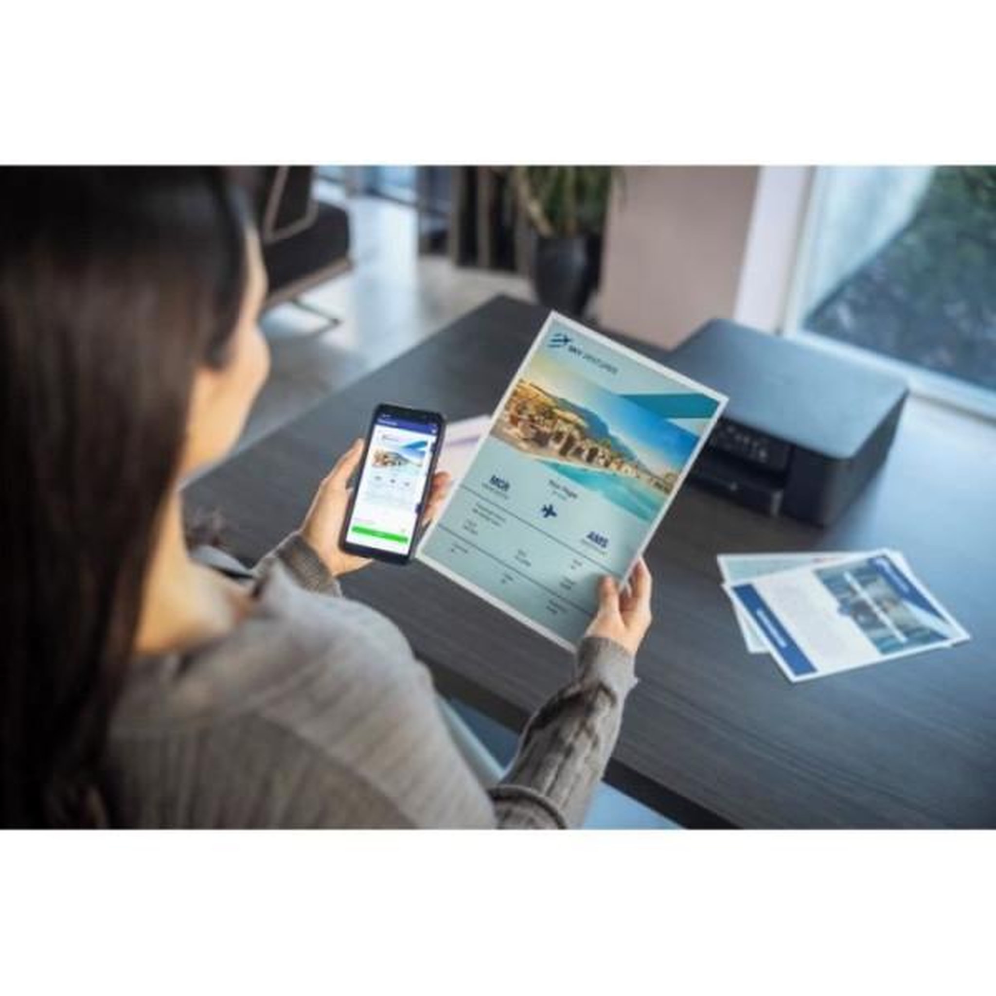 Voir la diapositive 2 : Brother Imprimante multifonction 3-en-1 - BROTHER - DCP-J1310DW - Wi-Fi - Jet d'encre - A4