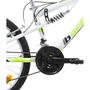 Voir la diapositive 4 : BACHINI Vélo enfant - VTT 24''  - Modèle Tout Suspendu avec transmission complète Shimano pour enfant de taille comprise entre 1.35 et 1.60m + Garde-boues offerts !