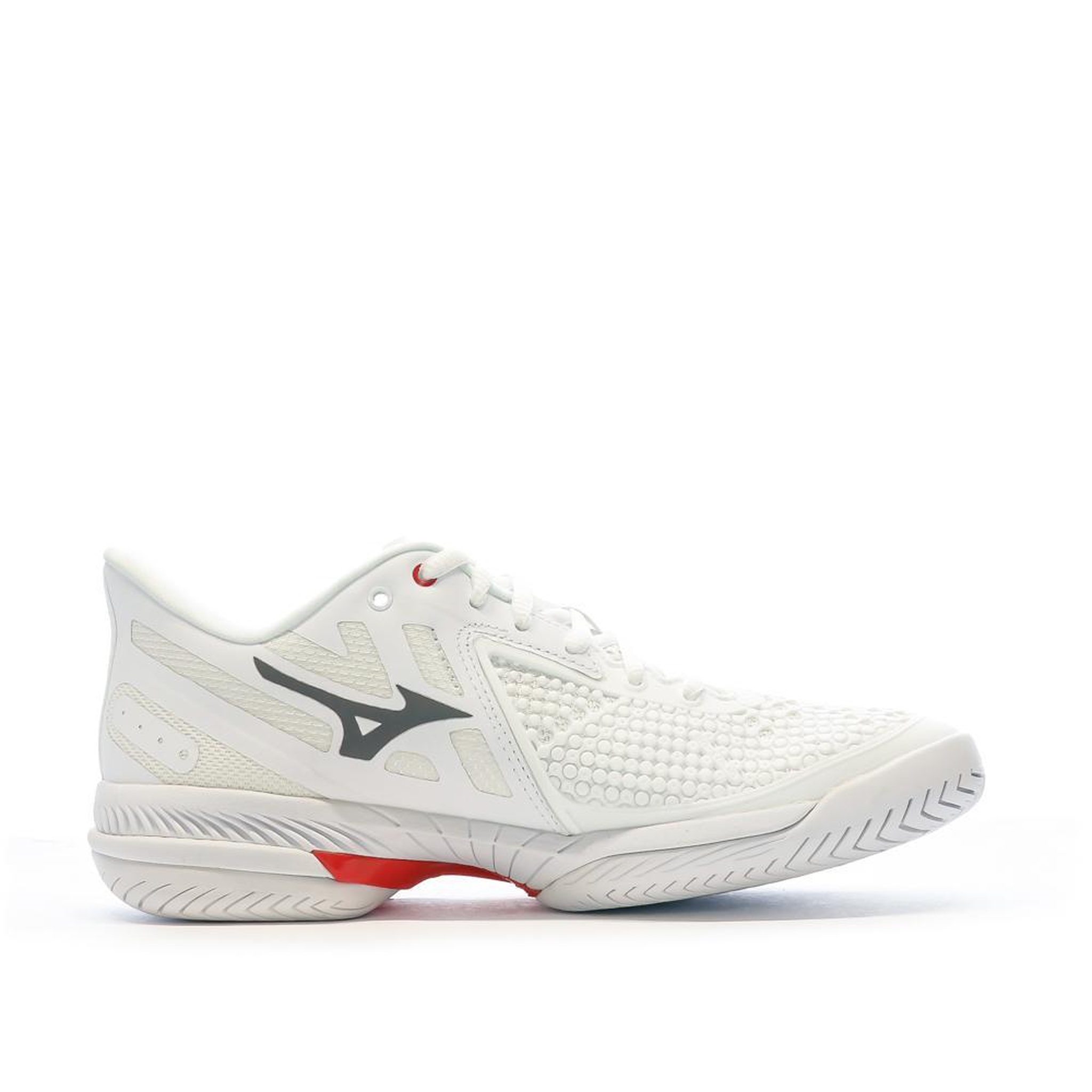 Voir la diapositive 2 : Mizuno Chaussures de Tennis Blanches Femme Mizuno Wave Exceed Tour