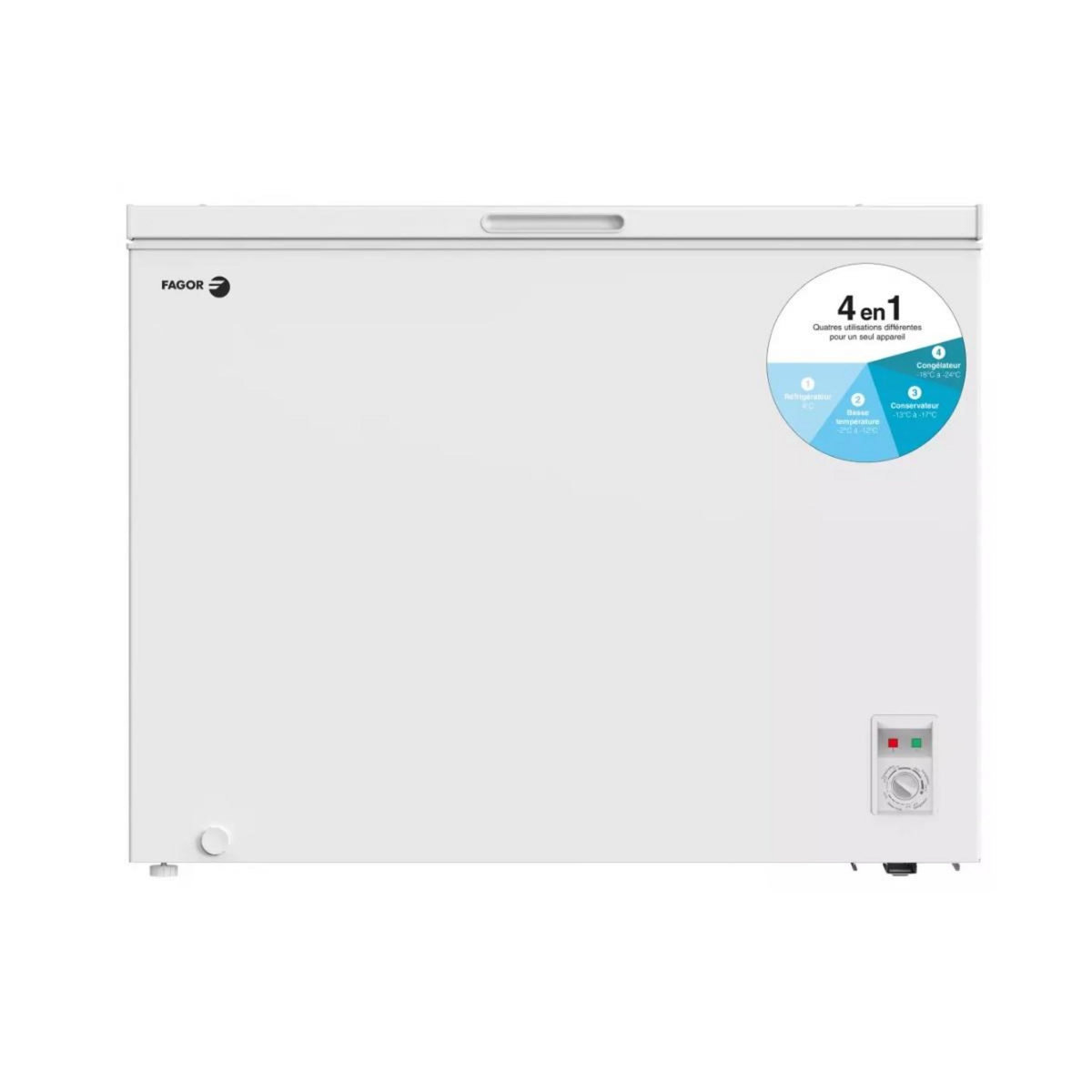 Fagor Congélateur coffre 104cm 254l - FCC260EE