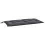Voir la diapositive 4 : VIDAXL Coussins de banc de jardin lot de 2 anthracite tissu Oxford