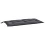 Voir la diapositive 4 : VIDAXL Coussins de banc de jardin lot de 2 anthracite tissu Oxford