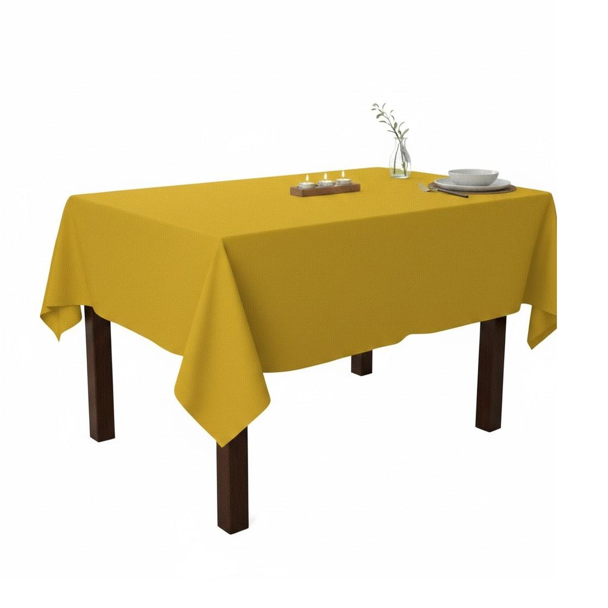 Voir la diapositive 1 : Eden Nappe en polyester finition ourlet nels