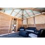 Voir la diapositive 4 : Habrita Pool house - Deux parois avec comptoirs - 14,36m² - BLUETERM