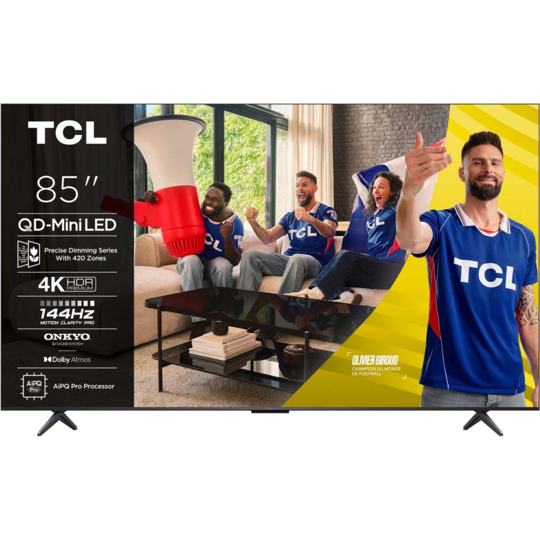 Voir la diapositive 1 : TCL TV Mini LED 85C69K 2025-85 pouces (215cm)