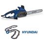Voir la diapositive 2 : HYUNDAI Tronçonneuse électrique 2200 W - Guide et chaîne Hyundai - Graissage de chaine automatique