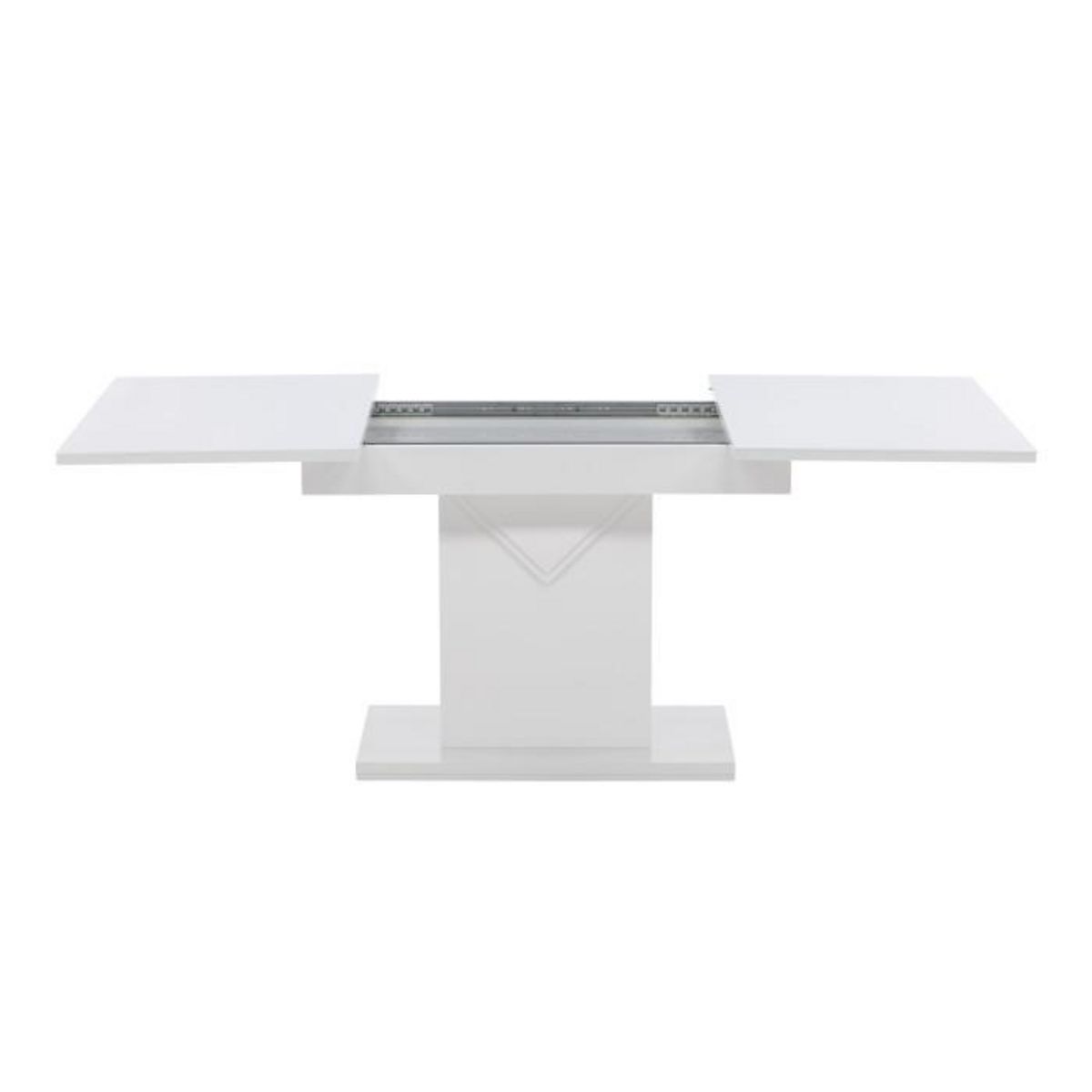 Paris Prix Table à Manger Extensible  Pluto  120-160cm Blanc