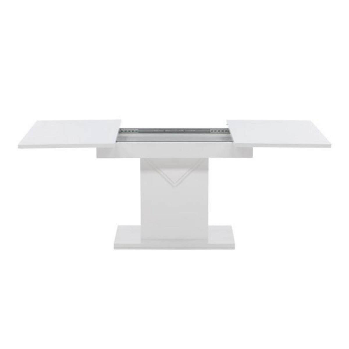 Paris Prix Table à Manger Extensible  Pluto  120-160cm Blanc