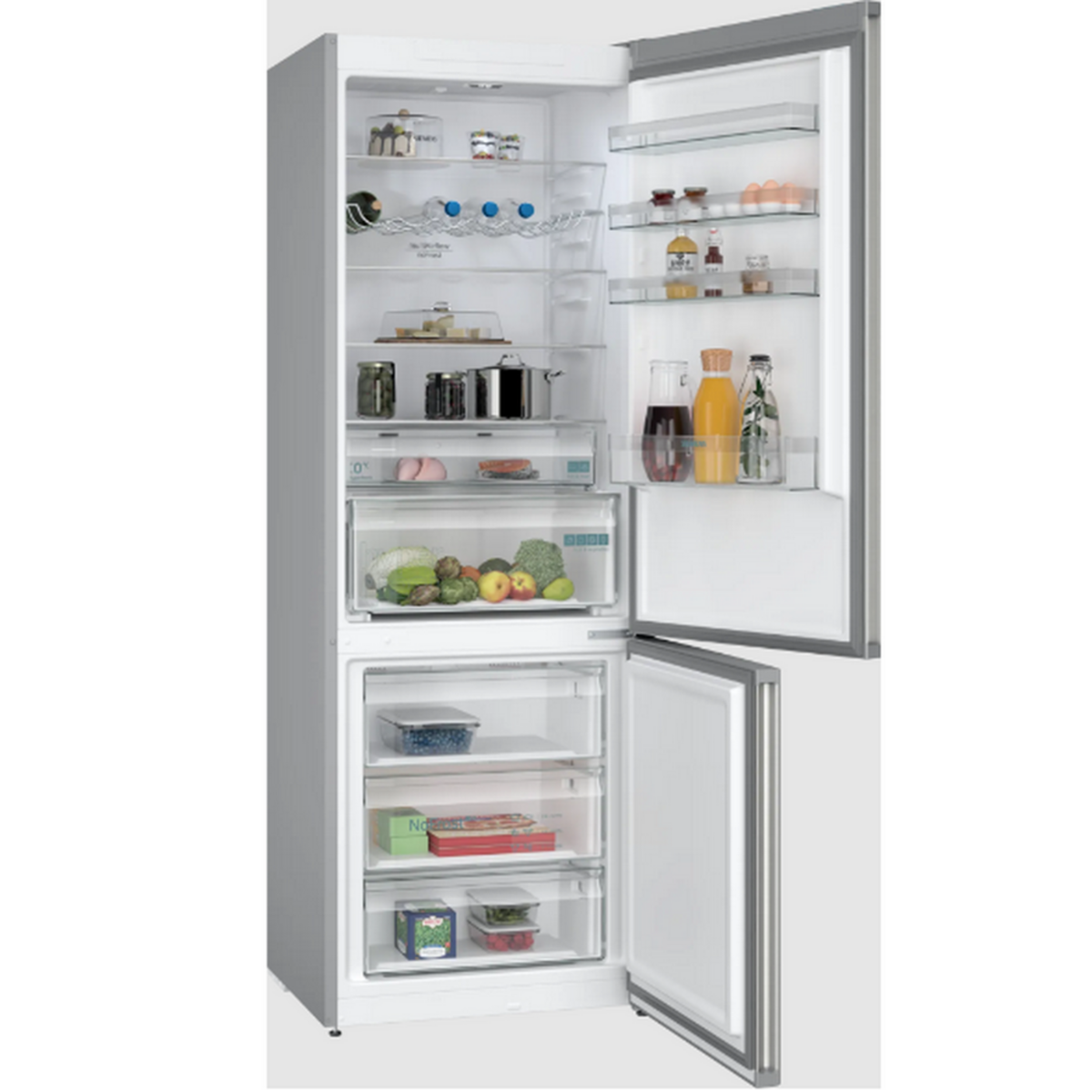 Siemens Réfrigérateur combiné 70cm 440l nofrost inox - KG49NXIDF