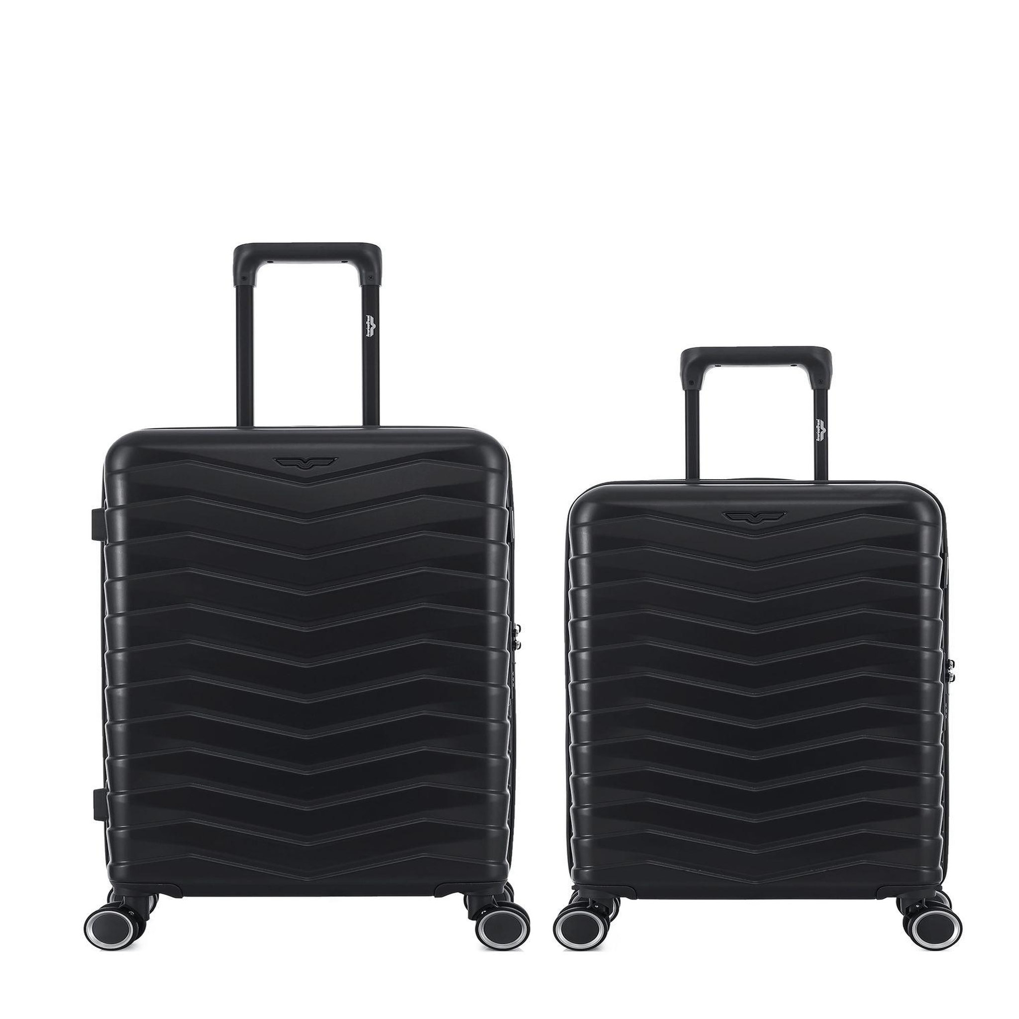 AMERICAN TRAVEL Lot de 2 Valises Rigides Taille Moyenne et Cabine SEATTLE