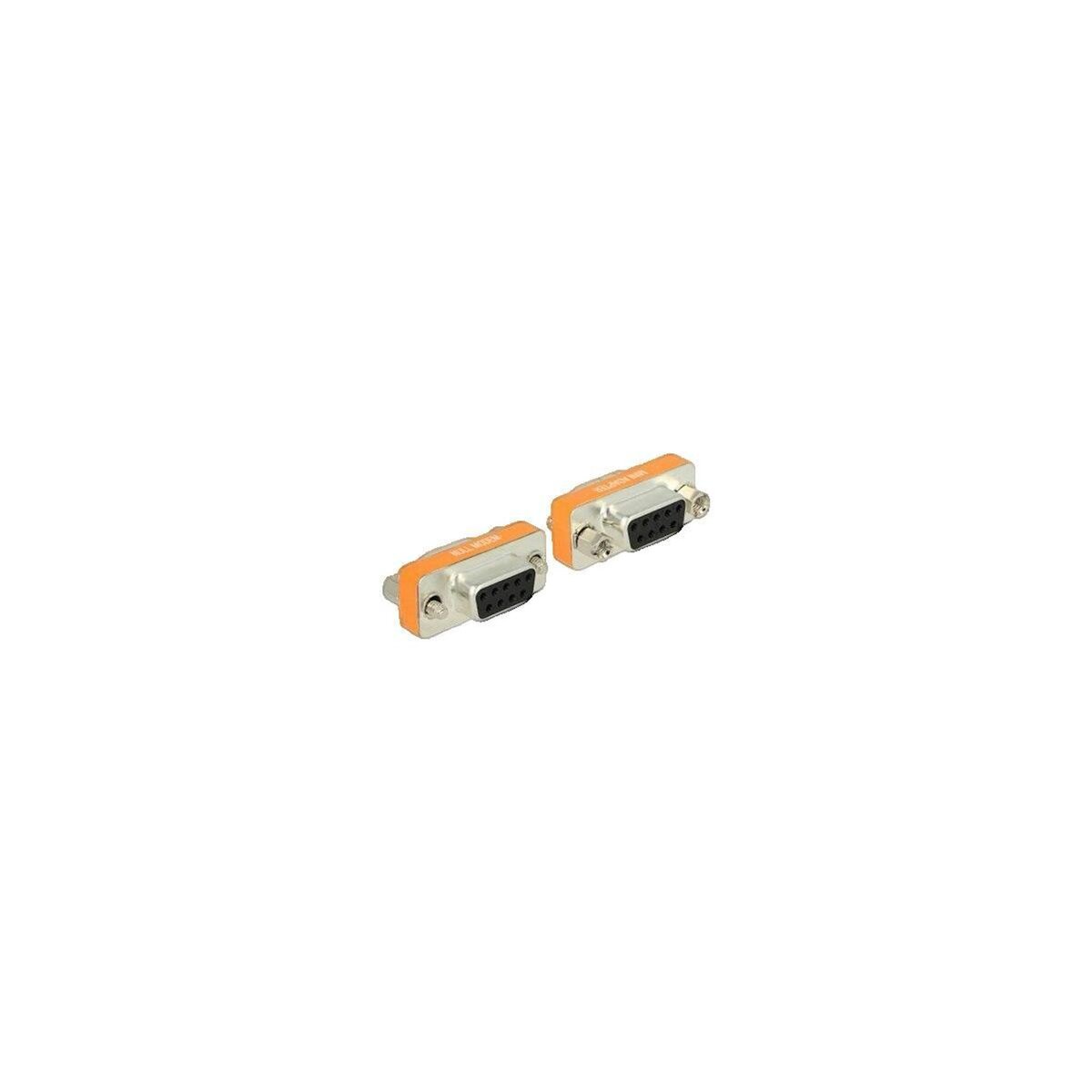 DeLock Adaptateur DeLOCK 65570 Argenté avec connecteurs plaqués or