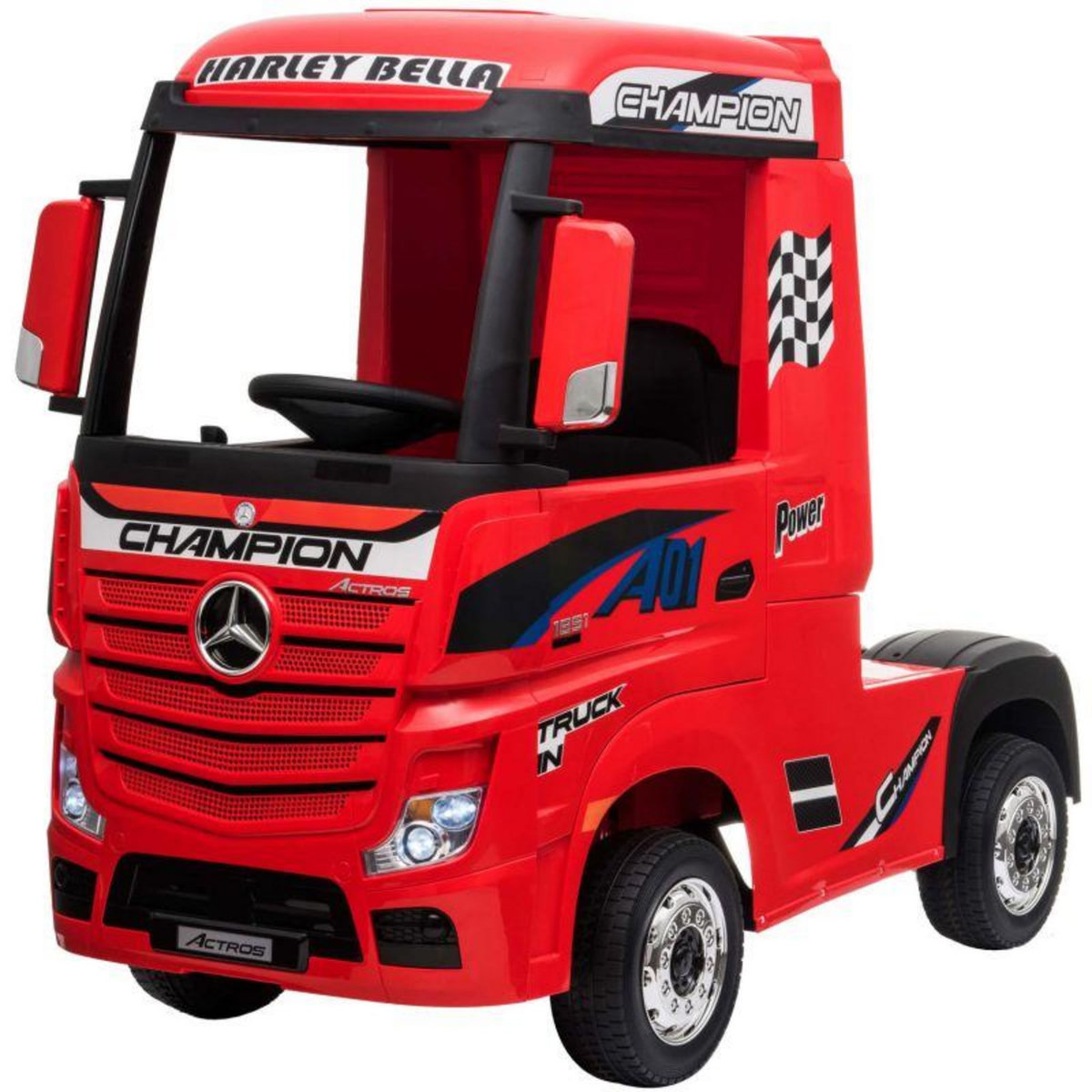 Mercedes Benz Camion Electrique Mercedes Benz 35W pour Enfant avec Télécommande Parentale