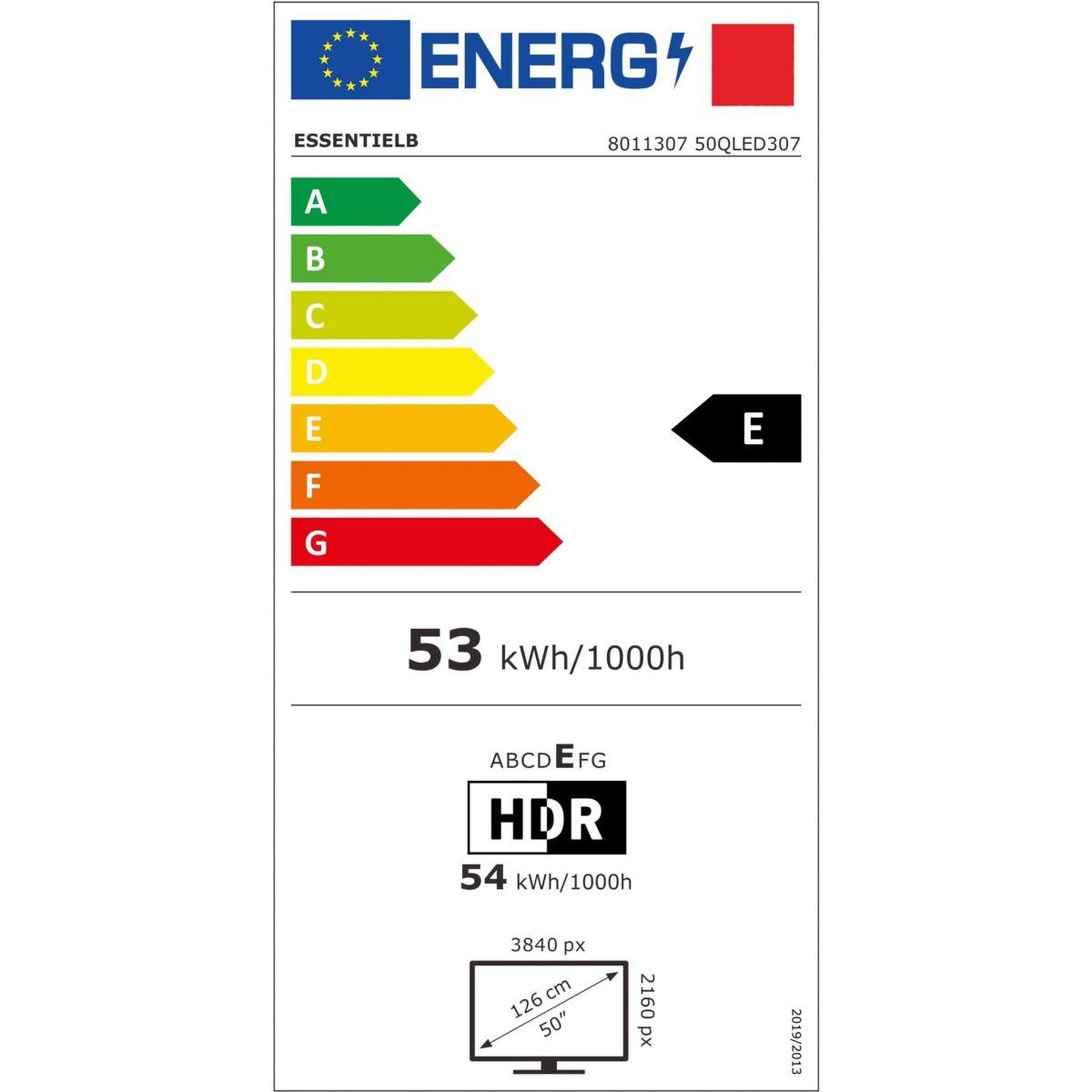 Voir la diapositive 6 : ESSENTIEL B Tv qled 50qled307 (2024) 50  (126 cm) 4k - smart tv