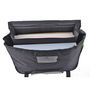 Voir la diapositive 6 : AUCHAN Cartable 41 cm CM1/CM2 noir pochette grise argentée