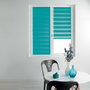 Voir la diapositive 1 : Paris Prix Store Enrouleur Jour Nuit  Daynight  90x180cm Bleu