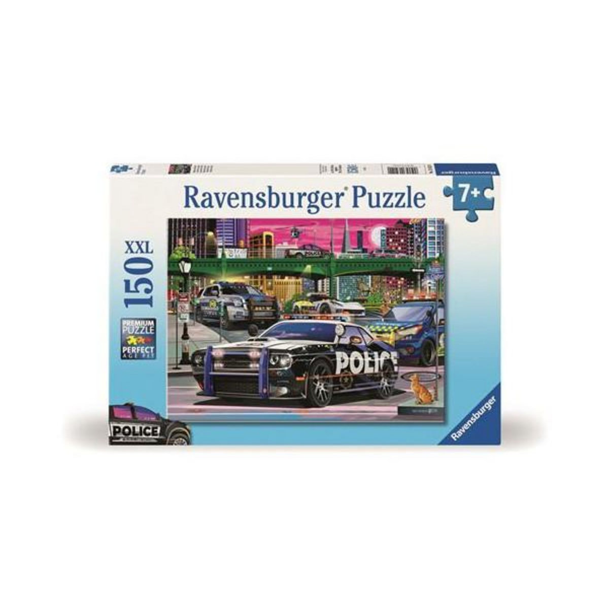 RAVENSBURGER Puzzle Ravensburger Patrouille de police 150 pièces XXL