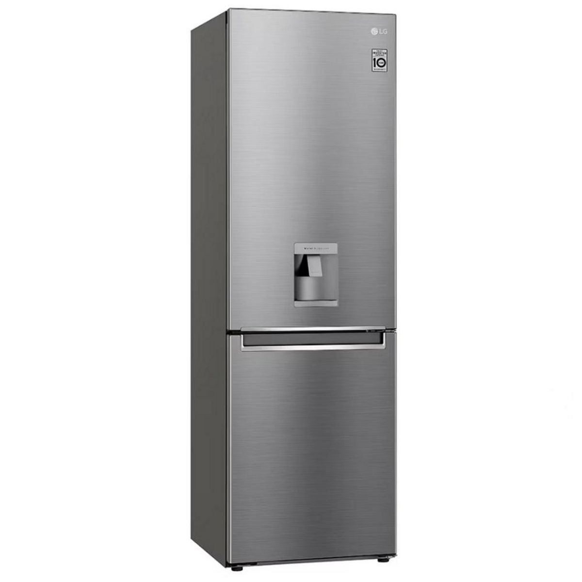 LG Réfrigérateur combiné 60cm 340l platine - GBF61PZJEN