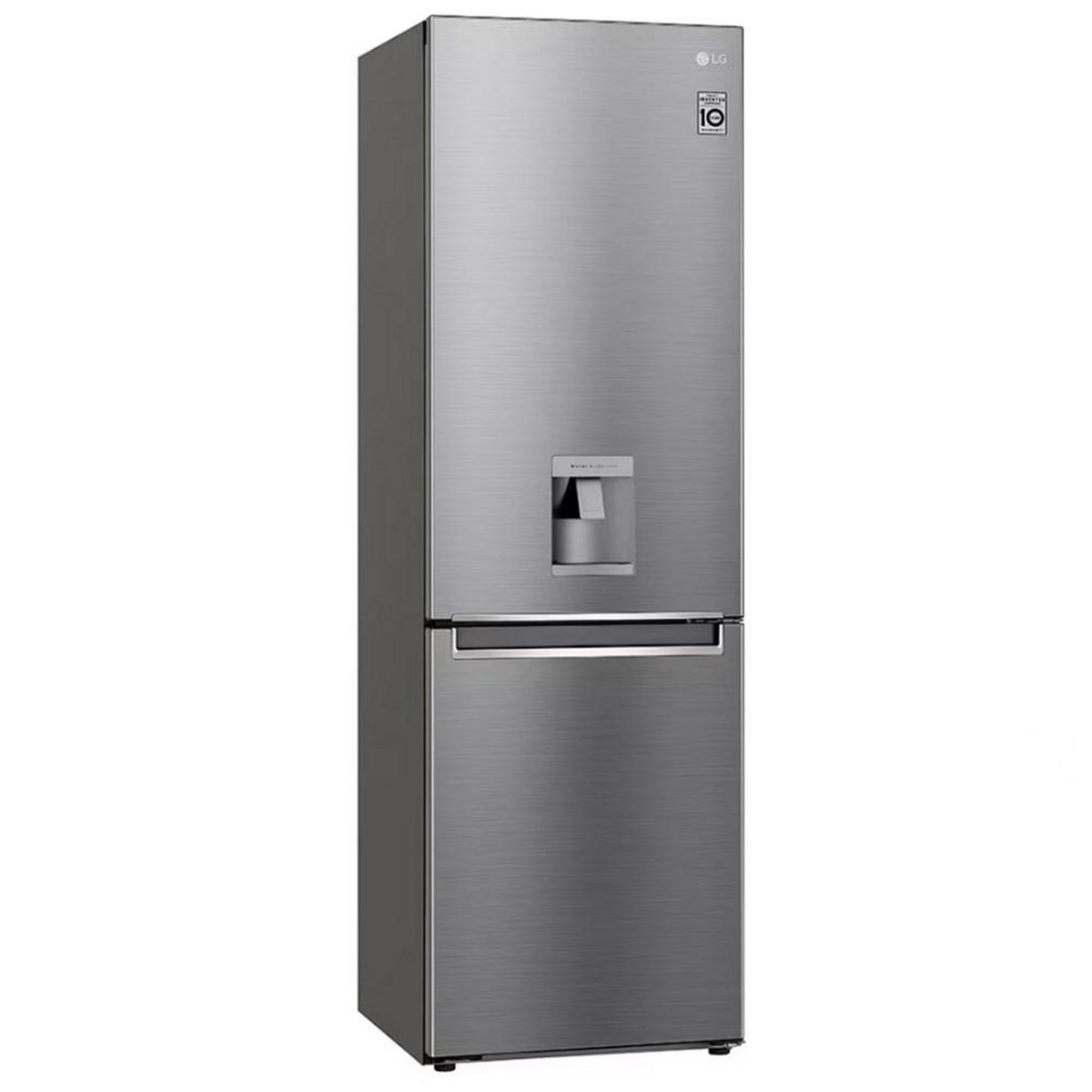 LG Réfrigérateur combiné 60cm 340l platine - GBF61PZJEN