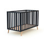 Voir la diapositive 4 : AT4 Lit bébé évolutif CONFORT en bois