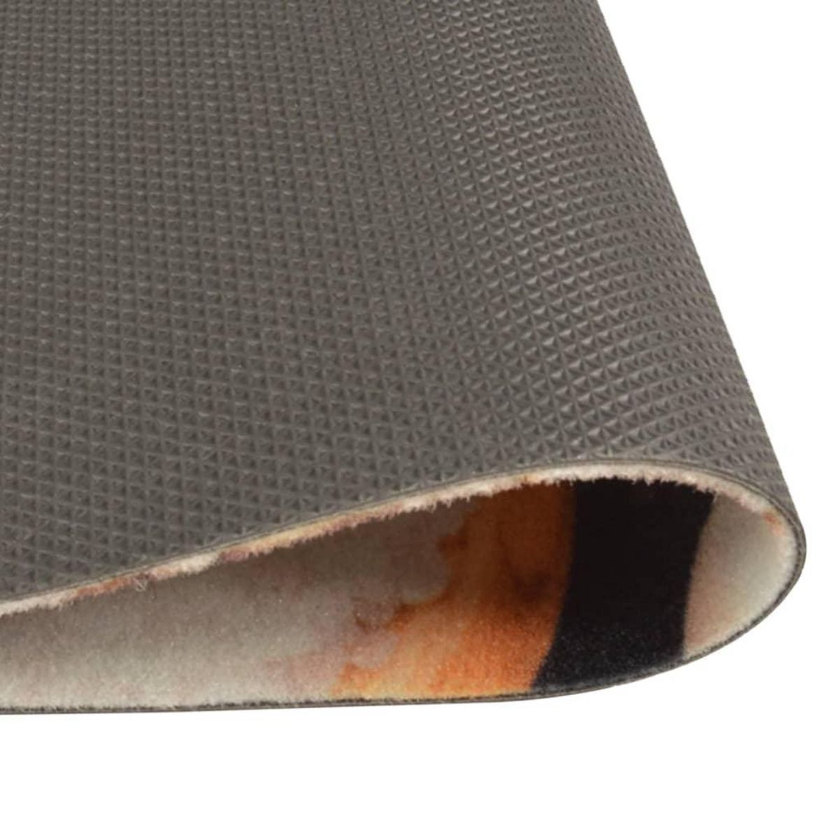 VIDAXL Tapis de cuisine lavable impression legumes 60x180 cm velours