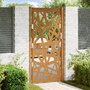 Voir la diapositive 1 : VIDAXL Porte de jardin acier resistant aux intemperies design lumiere