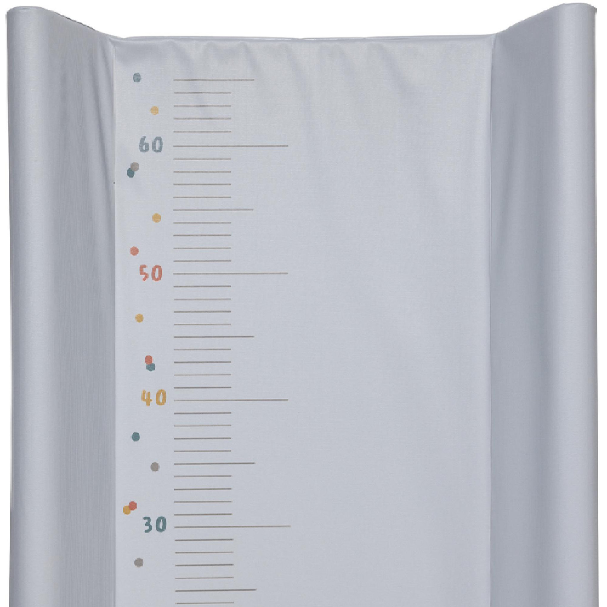 Voir la diapositive 2 : BABYCALIN Plan à langer Ultra-Light Pois 50 x 70 cm Ultra-Light - 100 % PVC - Gris